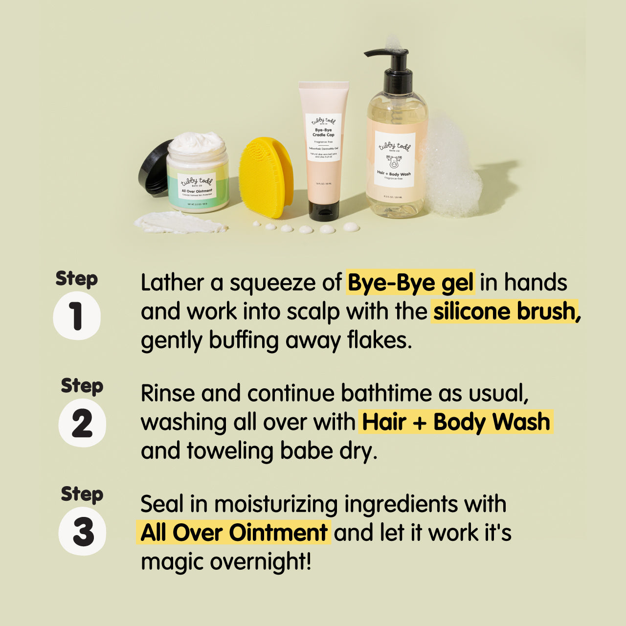 Bye-Bye Cradle Cap