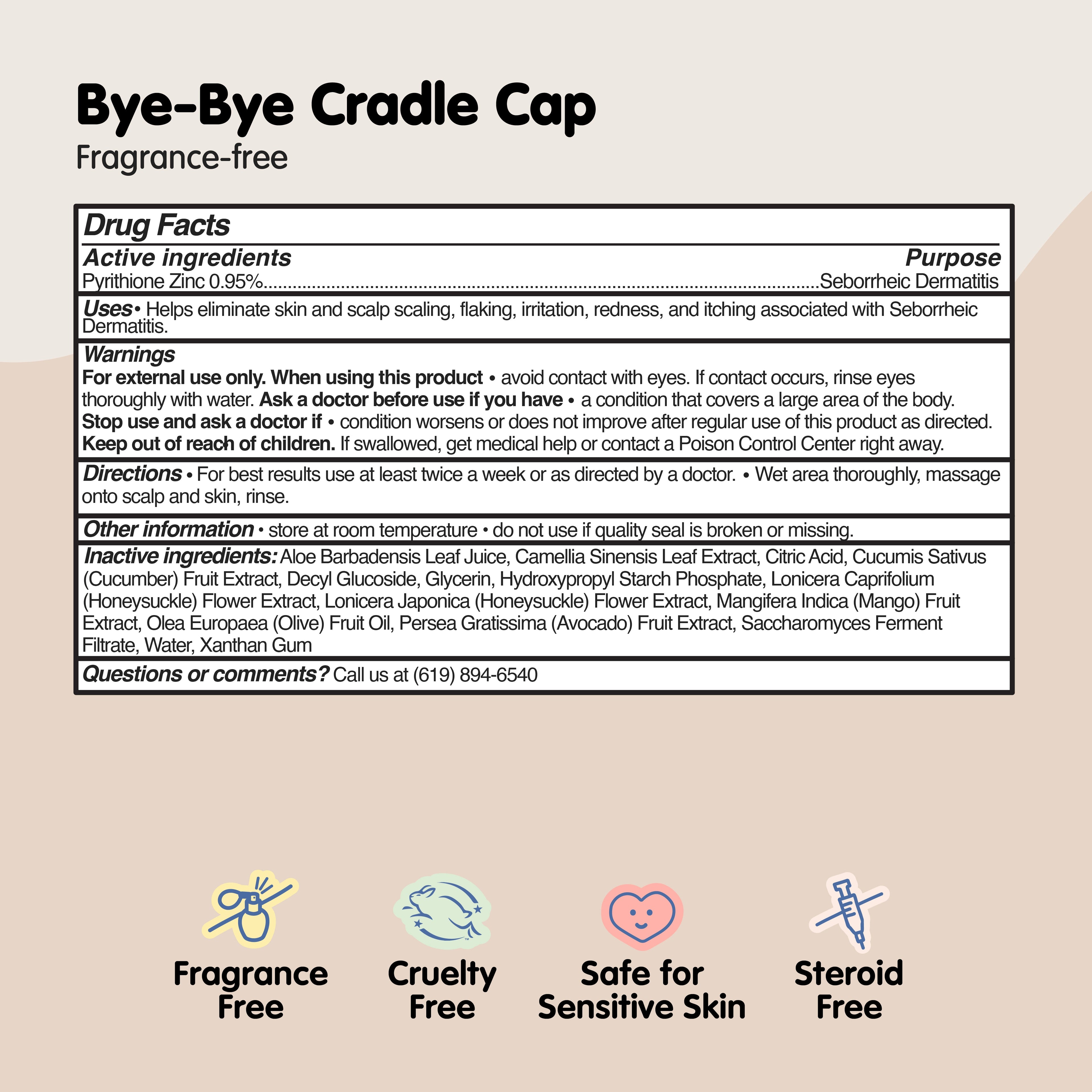 Bye-Bye Cradle Cap Bundle